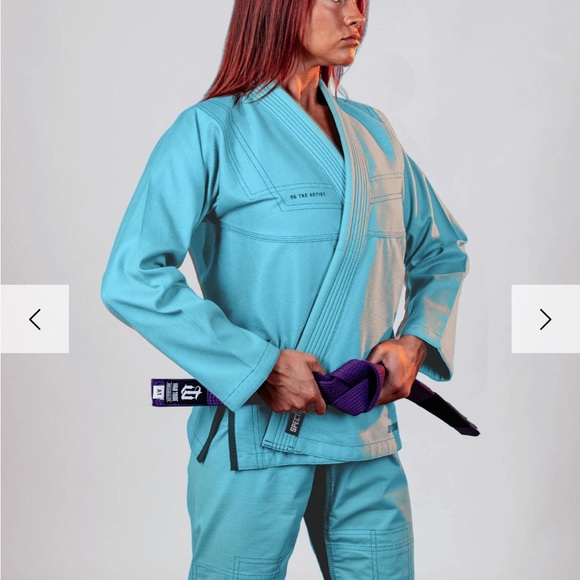 Spectrum Blue Martial Arts Gi by WarTribe W1 with belt - Picture 3 of 11